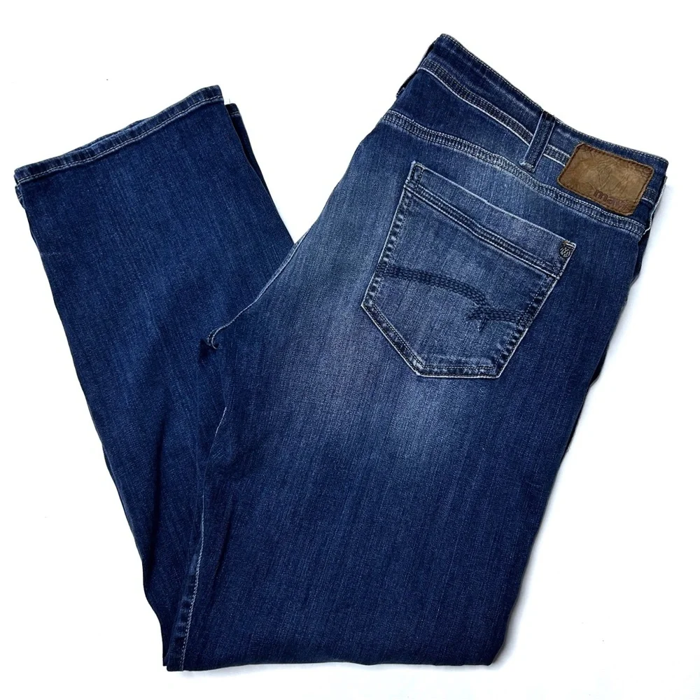 40/32 Mavi Jeans Matt Relaxed Straight Leg Men’s Size 40 32 Dark Wash